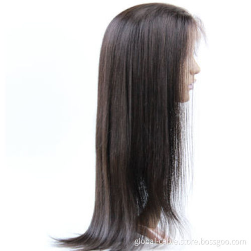 New arrival Brazilian virgin human hair full lace wigs & front lace wigs, straight natural colorNew